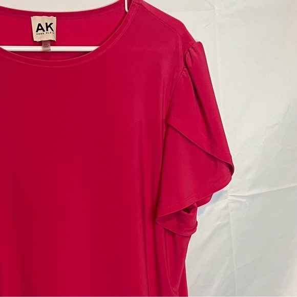 Anne Klein, Short Sleeve, Business Casual, Modest, Shirt, Size PXL - Picture 3 of 9